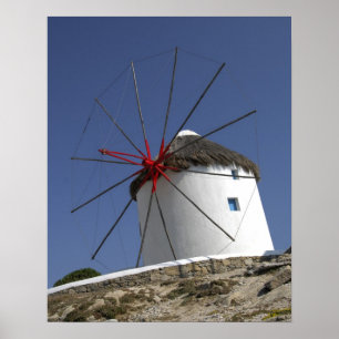 Affiche Europe, Grèce, Mykonos. 3