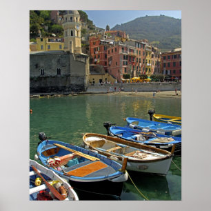 Affiche Europe, Italie, région de Ligurie, Cinque Terre, 2