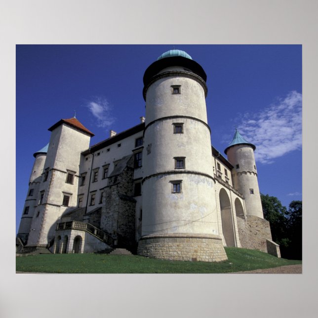 Affiche EUROPE, Pologne, Monts Carpathes, Nowy Wisnicz (Devant)