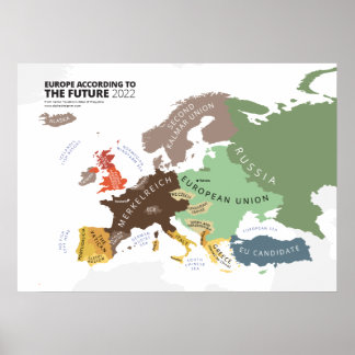 Affiche Europe selon l'avenir 2022