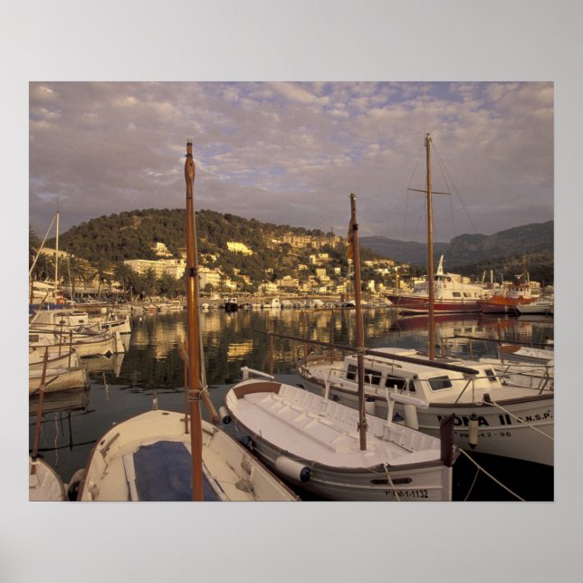 Affiche Europe, Spain, Balearics, Mallorca, Port de (Devant)