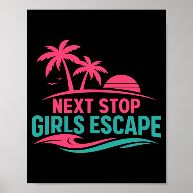 Affiche Évasion de filles pour hommes Croisière de vacance (Devant)