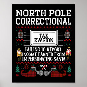 Affiche Evasion - Elf Famille Noël Correspondant Papa oncl