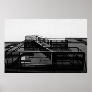 Affiche Évasion par incendie