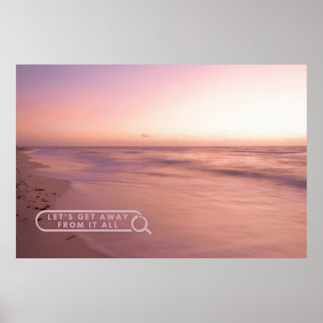 Affiche Évasion vers la tranquillité (Devant)