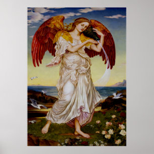 Affiche Evelyn De Morgan - Eros