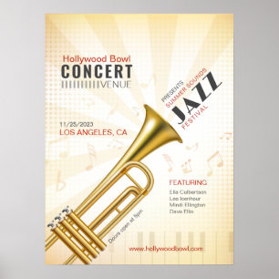 Affiche Événement de jazz/musique Smooth