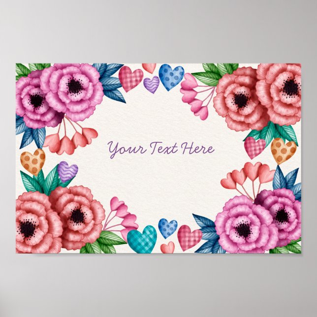 Affiche Événement Floral (Devant)