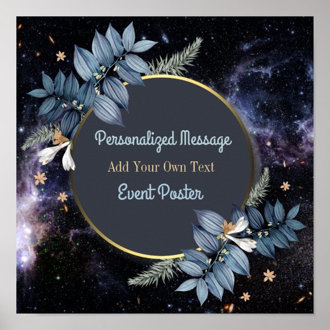 Affiche Événement Floral (Devant)