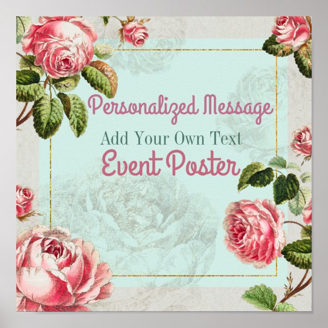 Affiche Événement Floral (Devant)