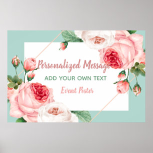 Affiche Événement Floral