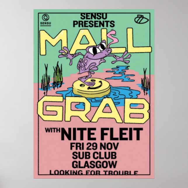 Affiche Événement Mall Grab (Devant)