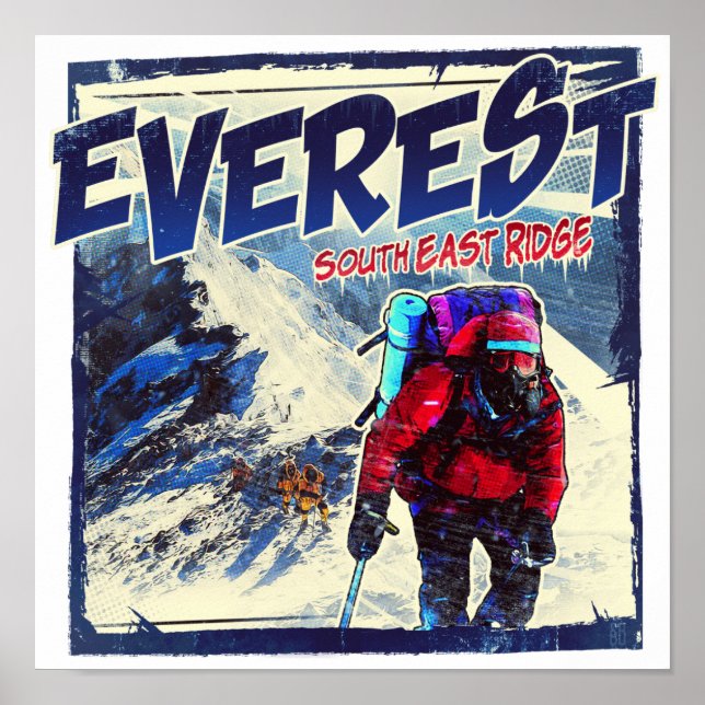 Affiche Everest South East Ridge (Devant)