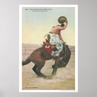 Affiche Everett McGucin sur Blue Dog Cheyenne Frontier Day