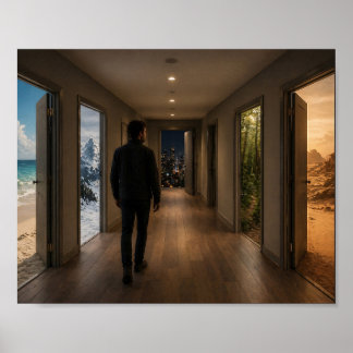 Affiche Every Door Leads Somewhere