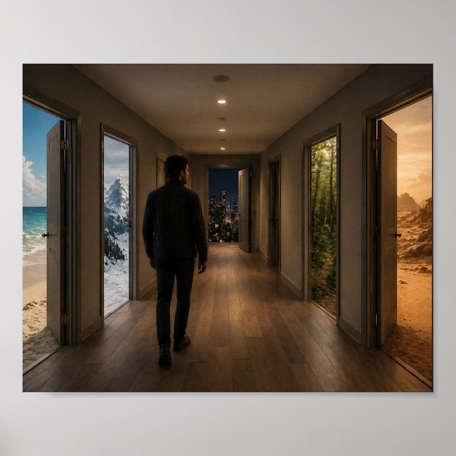 Affiche Every Door Leads Somewhere (Devant)