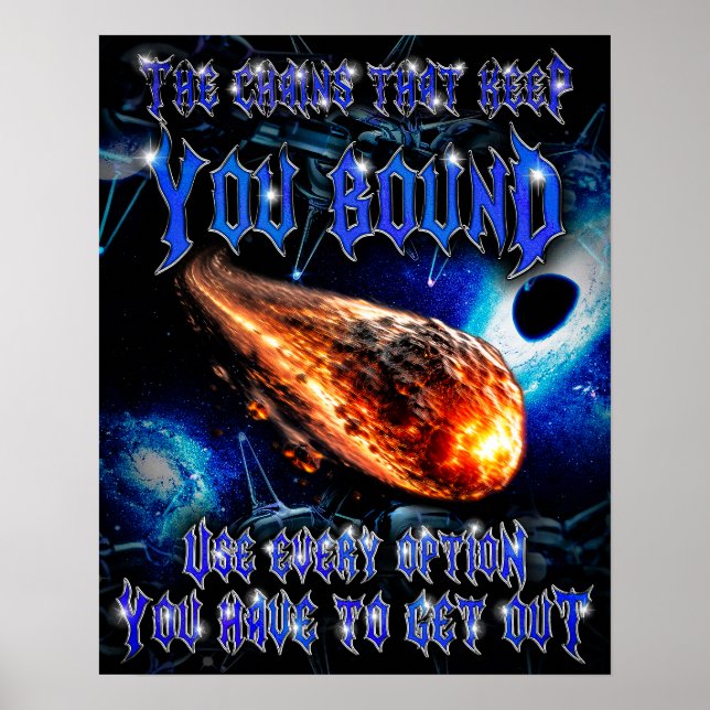 Affiche Every Option Matter − The Chains That Bounds You (Devant)