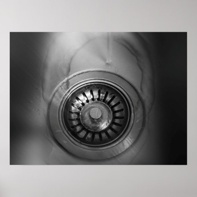 Affiche Évier Drain Mystique (Devant)