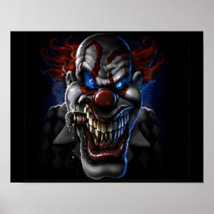 Affiche Evil Clown and Cigar