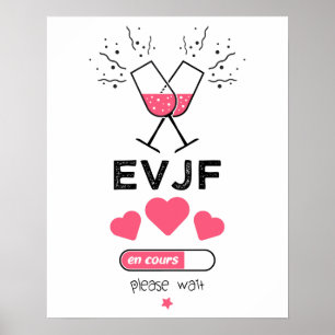 Affiche EVJF en cours please wait