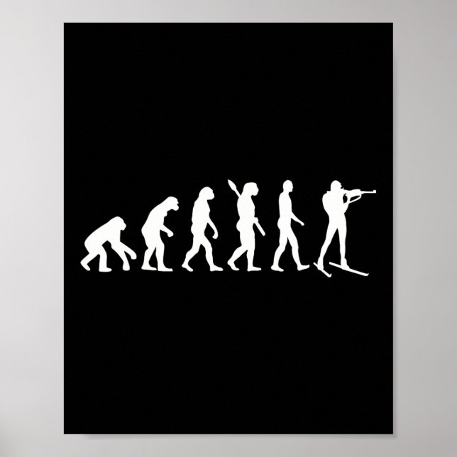 Affiche Evolution Biathlon (Devant)
