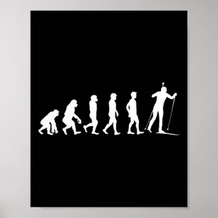 Affiche Evolution Biathlon féminin Biathlon Sports