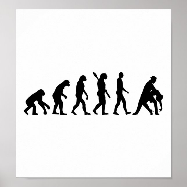 Affiche Evolution couple dansant (Devant)