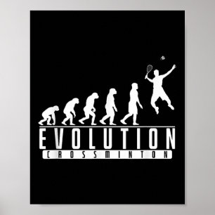 Affiche Évolution crossminton