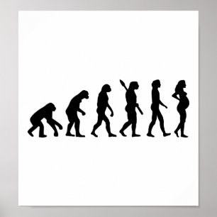 Affiche Évolution de femme enceinte