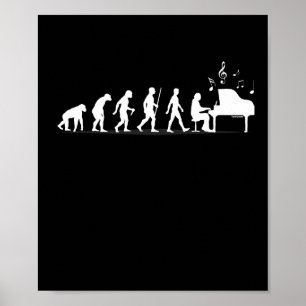 Affiche Évolution de piano