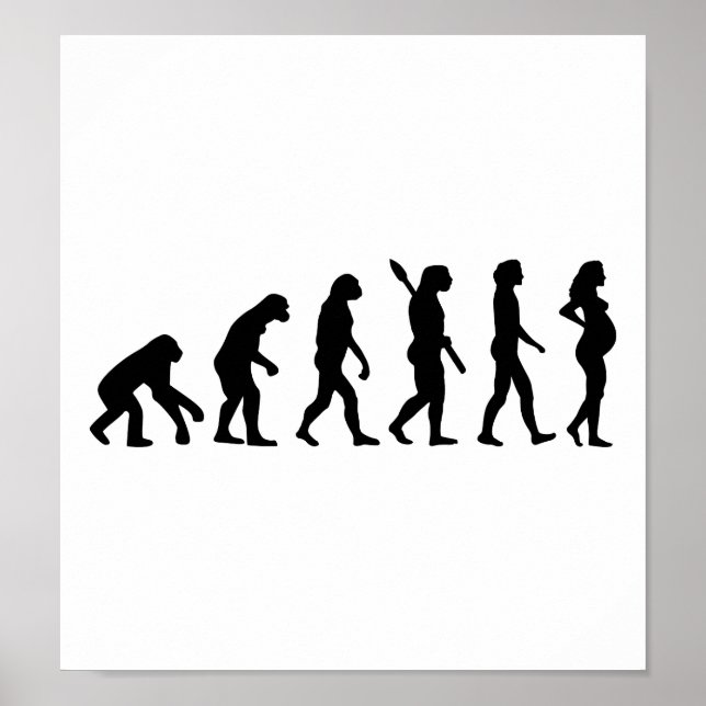 Affiche Évolution des femmes enceintes (Devant)