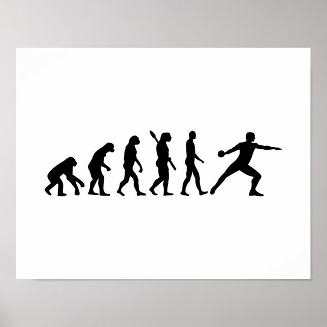 Affiche Evolution Discus (Devant)