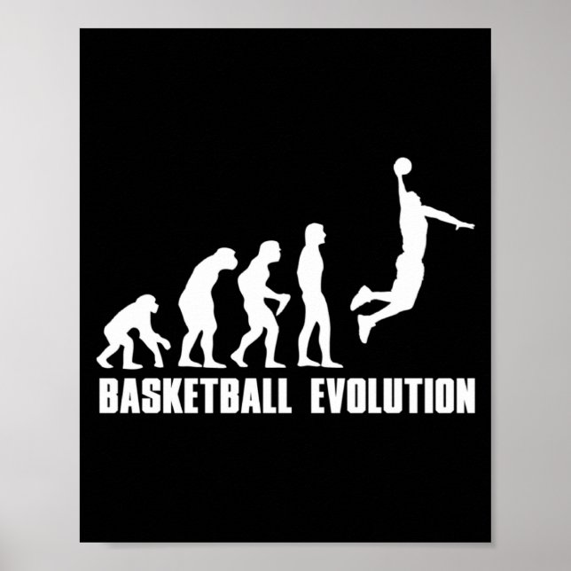 Affiche Évolution du basketball  (Devant)