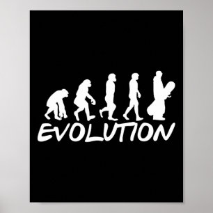 Affiche Évolution du snowboard Snowboard