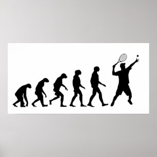Affiche Évolution du tennis