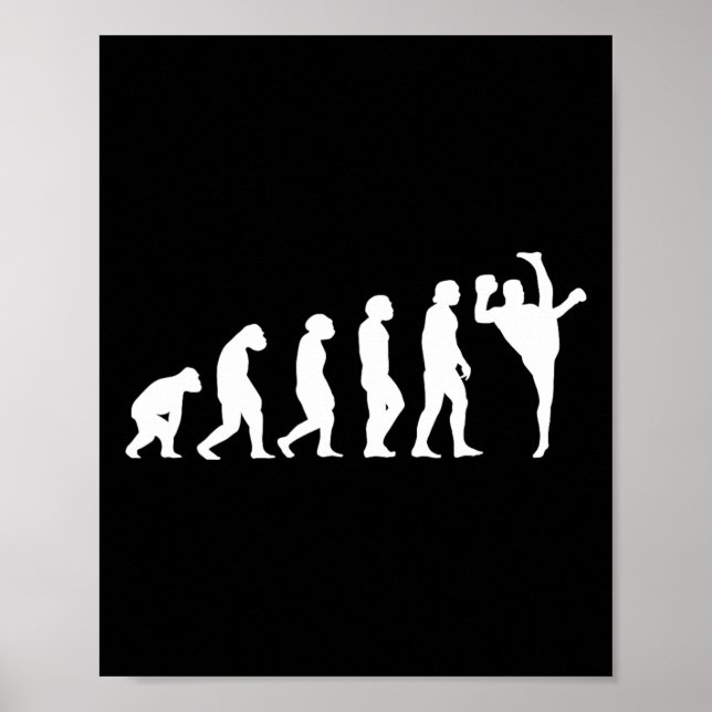Affiche Évolution Kickboxing Kickboxer  (Devant)