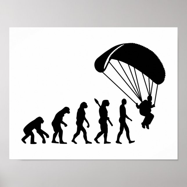 Affiche Evolution Skydiving (Devant)
