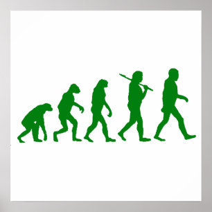 Affiche Evolution Standard - Vert