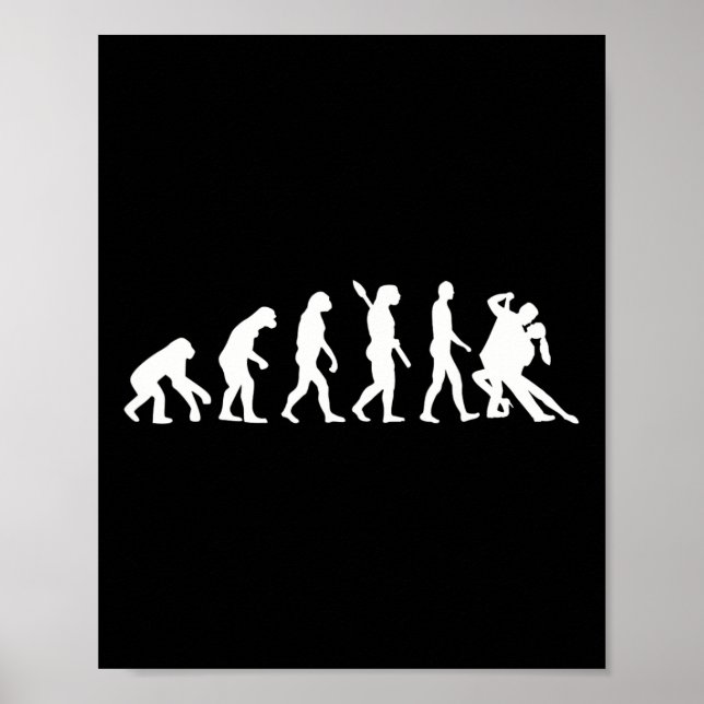 Affiche Evolution Tango Dancing (Devant)