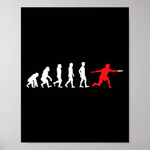 Affiche Évolution ultime du disque volant Friskee Sports P