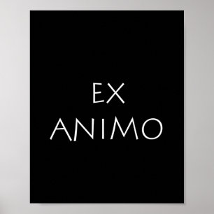 Affiche Ex animo