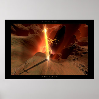 AFFICHE EXCALIBUR