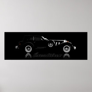 Affiche Excalibur Series IV Black Phaeton 36 x 12