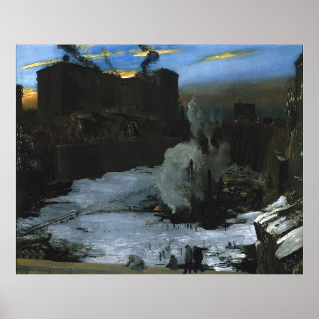 Affiche Excavation de la gare de Pennsylvanie (Devant)