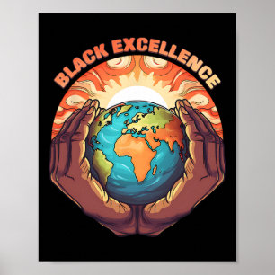 Affiche Excellence Noire Mois de l'Histoire des Noirs _1