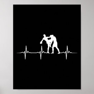 Affiche Excellent entraînement de Muay Thai au rythme card
