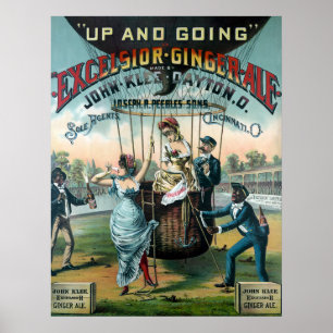 Affiche Excelsior Ginger Ale