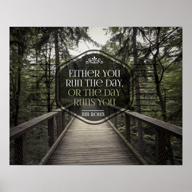 Affiche Exécuter La Journée (Devant)