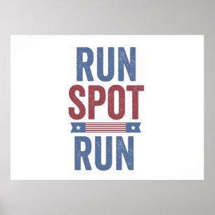 Affiche Exécuter l'élection présidentielle Trump 2024