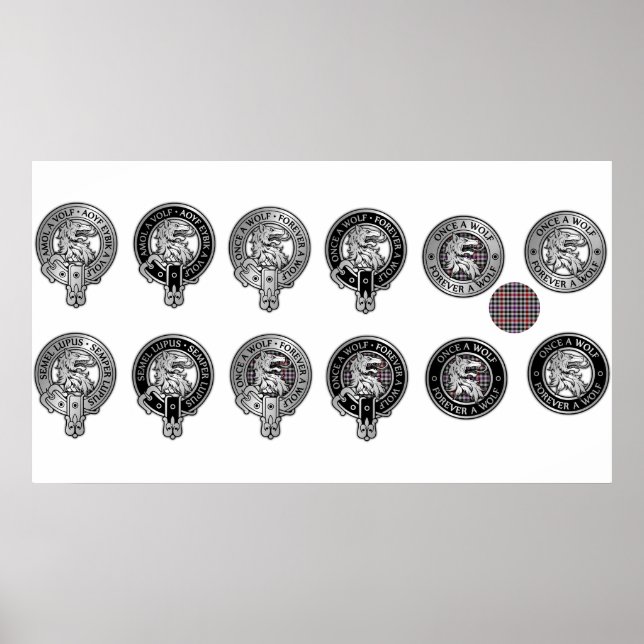 Affiche Exécution de test - Blason personnalisé (Devant)